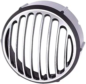 Gate 7 Silver Grill CDG30 Bike Headlight Grill (Silver)