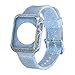 Produktbild Uhrenarmband, Bling Soft Silikon Ersatz Sport Armband + Cover für Apple für iwatch 4 40mm