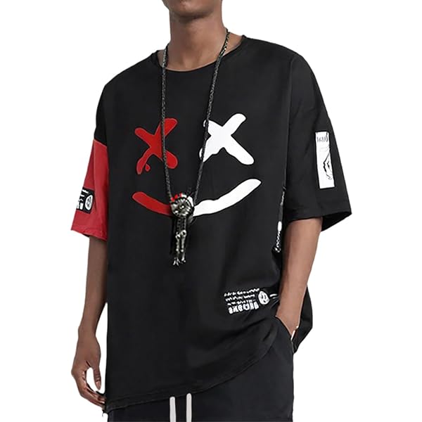 T-shirt Homme Onyx Bacdafucup - Rap Hip Hop - Coton Prés Rétréci - Coupe Classique Manches Longues