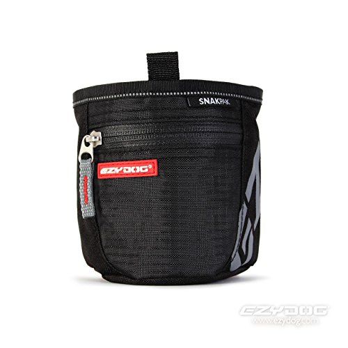 EzyDog-High-Quality-SnakPak-Puppy-Dog-Training-Treat-Bag-Pouch-Magnetic-Closure-Black
