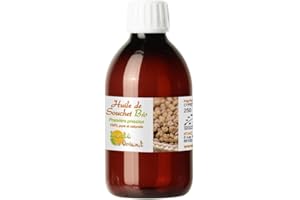 Huile de souchet bio 250 ml - ralenti efficacement et naturellement la pousse du poil et le rend plus fin