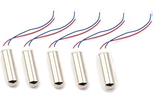 NIMOMO Vibration motor 5pcs 14500rpm waterproof cylindrical coreless microvibration motor for massagers