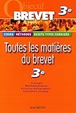 Toutes les matières du brevet 3e