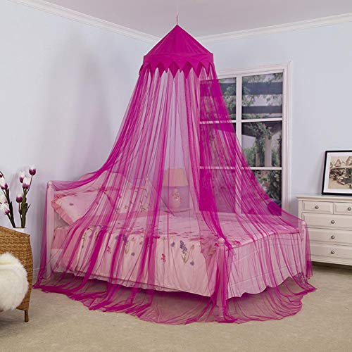 Preisvergleich Produktbild Neue Kinder Decke Krone Regenschirm Rechnungen Offene Tür Bodenmontierte Moskitonetz Erhöhung Verschlüsselung Mesh Polyester Schlafzimmer Bett Konto Runde Prinzessin Spiel Zelt Net Bettwäsche
