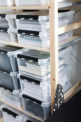 ORTHEX Smart Store Classic 15 / 10 Stück Aufbewahrungsboxen mit Clip-Verschluss im SET, inkl. Beschriftungsetiketten - 7