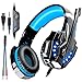 Produktbild PS4 Gaming Headset | Iitrust Kopfhörer mit Mikrofon 3.5mm Stereo für PC / Laptop / PS4 - Blau