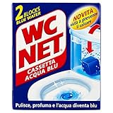 Limpia, perfuma y colorea el agua de azul.