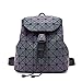 Produktbild Neuer leuchtender Rucksackpeelingschultasche Geometrie-Rautenrucksack faltender Handtaschenrucksackrucksackrucksack im Freien (Rucksack 4)