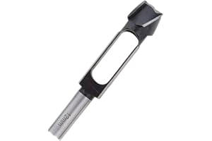 TOP-MAX Dübel-Zapfenbohrer, tiefer Zapfenschneider, Kernbohrer, Holzarbeiten, Möbelherstellung, Tischlerei, Werkzeug, Durchmesser 12 mm