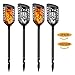 Produktbild Solar Fackeln Licht Solarleuchte Gartenleuchte Solarlampen für Außen Gartenbeleuchtung LED Gartenleuchten Solar Gartenfackeln Beleuchtung Solarleuchten Garten Gartenlampe 4 Stück