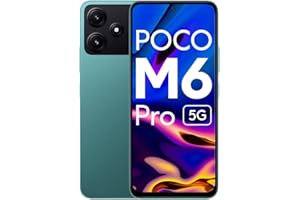 POCO M6 Pro 5G (Forest Green, 6GB RAM, 128GB Storage)