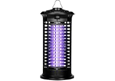 Festnight Electric Bug Zapper Mosquito Killer Bug Fly Insect Attractant Trap with UV Light Pests Catcher Lamp Portable Standi