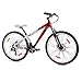 Produktbild 26" DIRTBIKE MOUNTAINBIKE FAHRRAD KCP EDGE ALU mit 21 Gang weiss rot - 66,0 (26 Zoll)