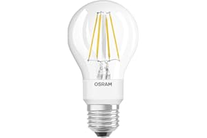 OSRAM Lampa LED | Trzonek: E27 | Tunable Ciepły biały | 2200…2700 K | 7 W | przezroczysta | LED Retrofit CLASSIC A GLOWdim [Klasa efektywności energetycznej A++]