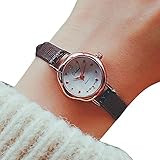 Frauen stilvoll Weiblichkeit Business Uhren, Y56 Damen Quarz Analog Handgelenk kleinen Zifferblatt empfindlichen Armbanduhr Luxus Business Uhren