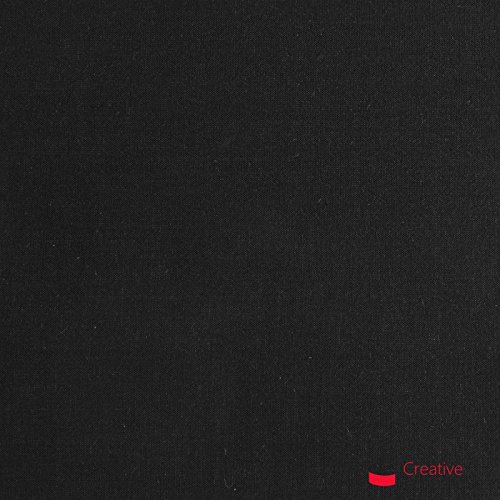 Lampenschirm Zylinder schwarz Leinwand – Durchmesser 35cm – H. 22cm, E27 Für Stand Pendelleuchten, Nein - 2