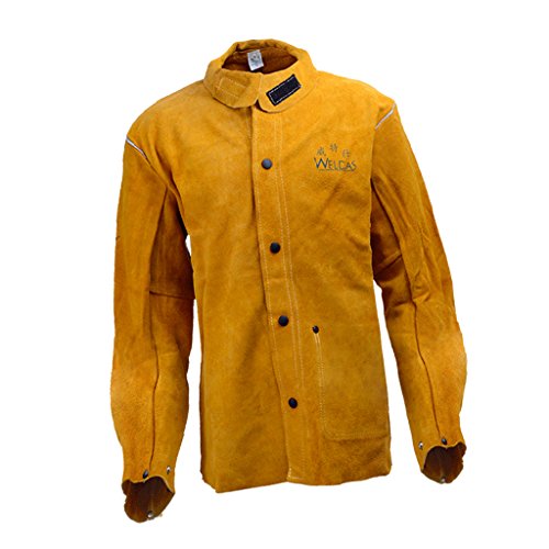 Preisvergleich Produktbild Sharplace Schweißer Schweißen Jacke Schutzkleidung Bekleidung Anzug Schweißerschutzjacke Schweißerjacke - L