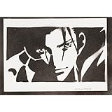 Zack Fair Final Fantasy Last Order Handmade Sreet Art - Artwork - Poster