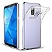 Price comparison product image Galaxy A8 2018 Case, Samsung Galaxy A8 2018 [Fusion] Clear Back TPU Gel Case [Drop Protection/Shock Absorption Technology] For Samsung Galaxy A8 2018 Case