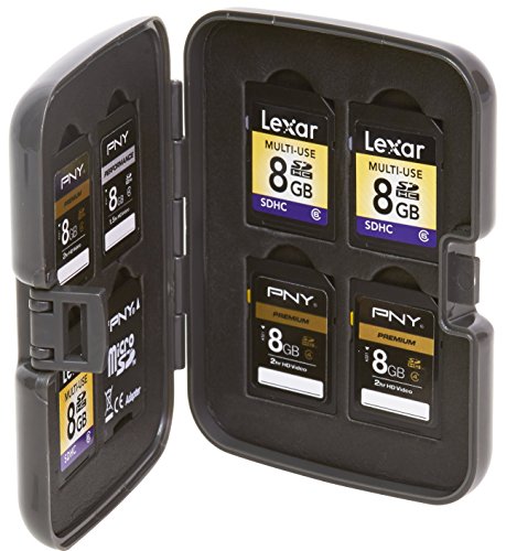 Preisvergleich Produktbild Plano SD Card Holder Box, Black, One Size