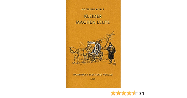 Kleider Machen Leute Amazon Co Uk Keller Gottfried 9783872910028 Books