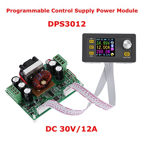 KKmoon LCD Digital Programmierbare Konstantspannung Aktuelle Step-Down Power Supply Modul DC 0-32.00V/0-12.00A - 6