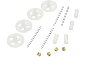 MOUDOAUER RC Quadcopter Drone Piezas de repuesto Motor Gear & Main Gear Set para Syma X5 X5C X5SC Accesorio de pieza de repuesto