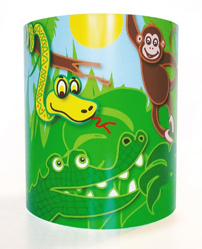JUNGLE ANIMALS LAMPSHADE MEDIUM