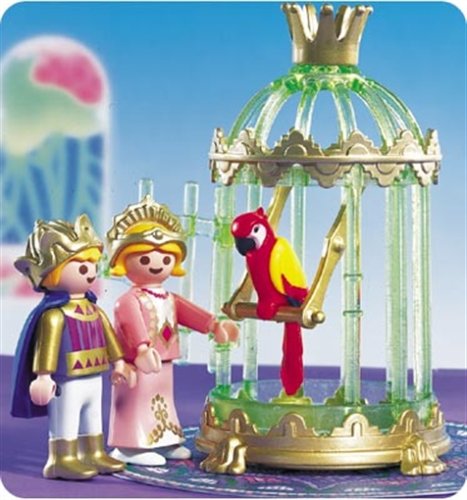 Preisvergleich Produktbild PLAYMOBIL 3032 - Königskinder / Papageien-käfig