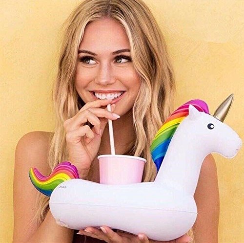 1 Stk aufblasbarer Getränkehalter Pool Party Einrichtung Bier Cup Float trinken Boot