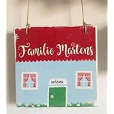Türschild aus Holz, Glücksbrett, Türschild Familie,Holzschild, personalisiert