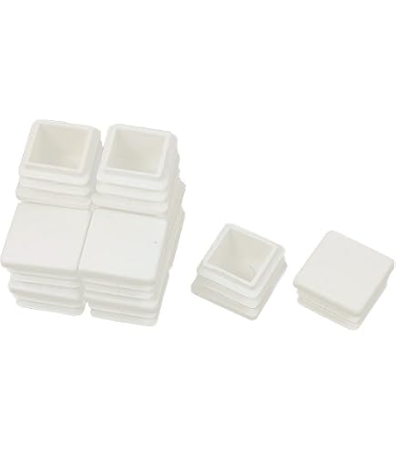 6x Lamellenstopfen Für Vierkantrohre 100x100 Mm – PE-Kunststoff, Endkappen Für Tische & Stühle, Made In Germany