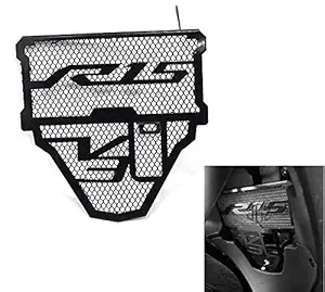 SGTB Yamaha Radiator Grill Protective Cover for R15 V3 Heavy Material - Black