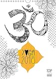Yoga Kalender 2018 (Wandkalender 2018 DIN A4 hoch): Liebevoll illustrierter Yoga-Kalender mit schönen Zitaten, der dazu einlädt, jeden Tag kreativ, ... (Monatskalender, 14 Seiten ) (CALVENDO Kunst) by 