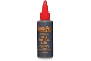 SALONPRO Salon Pro Exclusives Anti-Fungus Hair Bonding Glue Black (Super Bond) For the Perfect Hold In Hair Bonding 60ml