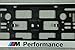 Produktbild Set 2 x Kennzeichenhalter M Performance Grau Kennzeichenhalterung Nummernschildhalter NEU