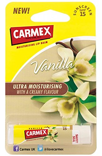 Carmex Vanilla Ultra Moisturising Lip Balm (SPF 15, 4,25g)