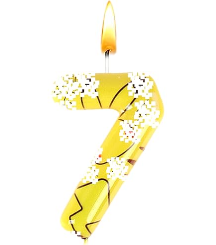 Candela Numero 7 A Forma Di Dinosauro Rosso Per Torta Di Compleanno - Decorazione Tema Dinosauri Per Feste