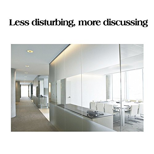 Rabbitgoo Privatsphaere Fensterfolie Mattiert Film Leimfrei Anti UV Fenstersticker Waermeregelung Fensteraufkleber Selbstklebend fuer Privatsphaere Buero Konferenzraum Badezimmer, Schlafzimmer, Wohnzimmer 90*200cm - 5