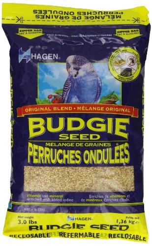 Hagen Budgie/ Parakeet Vitamin and Mineral Enriched Seed, 1.36 Kg.