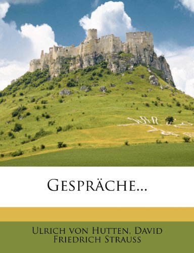 Gespräche von Ulrich von Hutten