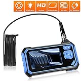 Volador Industrial Endoscope: 4,3-Zoll-Vollfarb-LCD-Bildschirm, Spezialtechnologie mit einer Brennweite von 4 cm - 500 cm. Auflösung bis zu 1080P für Bilderfassung, Videoaufnahme 360   ° -Drehung, TF-Karte kann installiert werden, um eine Dateispeicherfunktion zu erreichen (unterstützt bis zu 64 GB Karte, nicht im Lieferumfang enthalten).