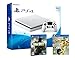 Produktbild PS4 Slim 500 GB weiß Playstation 4 Konsole - Pack 2 Spiele - FIFA 18 + Bloodborne GOTY