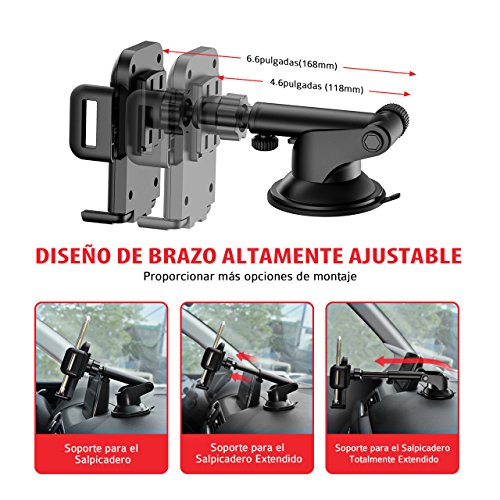 Versi n Nueva -Soporte M vil Coche para Salpicadero Mpow Soporte y Montaje Universal con Ventosa de Gel M s Fuerte y Brazo Ajustable Giro 360 Grado Compatible con iPhone 7 7Plus 6 6s 6Plus SE 5S y Otros Mov les rojo reviews Versi n Nueva -Soporte M vil Coche para Salpicadero Mpow Soporte y Montaje Universal con Ventosa de Gel M s Fuerte y Brazo Ajustable Giro 360 Grado Compatible con iPhone 7 7Plus 6 6s 6Plus SE 5S y Otros Mov les rojo