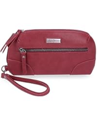 Pepe Jeans Croc Bolso Bandolera, 20 cm, 0.88 Litros, Rojo