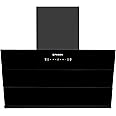 Faber Bliss 90cm 1350m³/hr Filterless Kitchen Chimney | Slant Body | Autoclean Alarm|Moodlight | Touch&Gesture | 12Yr on Motor,2Yr Comprehensive Warranty by Faber | Hood Bliss FL SC HC BK IN 90, Black