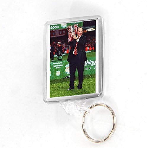 Dipinto Key Ring Rectangular - 02.03.2009 LFC v Manchester United - League Cup Final (2-0)