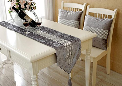 Miaoge-Continental-Mode-Samt-Tischlufer-Couchtisch-Flagge-Polster-Stoff-Tee-Sthle-Mode-Bett-Flagge-30200cm