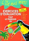 Image de Tout le français au CE1, cycle 2 : Exercices d'évaluation