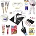 Produktbild Amazon 's Choice und Best Verkäufer Lackier set - Harris 22,9 cm Farbroller und Tablett, Harris, 5-teiliges Pinsel-Set, Harris Mini Farbroller und Tablett, Paar Qualität Malerei Handschuhe, Profi Malerset + 2,5 Liter Paint Farbeimerer